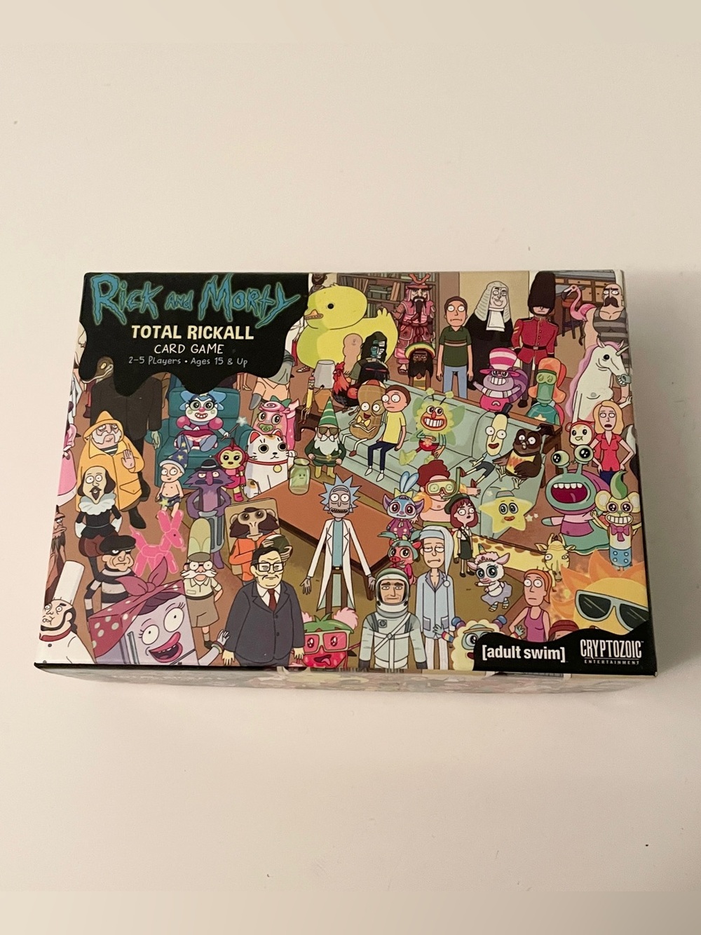 Rick & Morty Total Rickall Cooperative Card Game